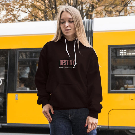 Soft Cotton Blend Destiny Unisex Hoodie in Multiple Colors - Trendy Design for Sale - Evoluz
