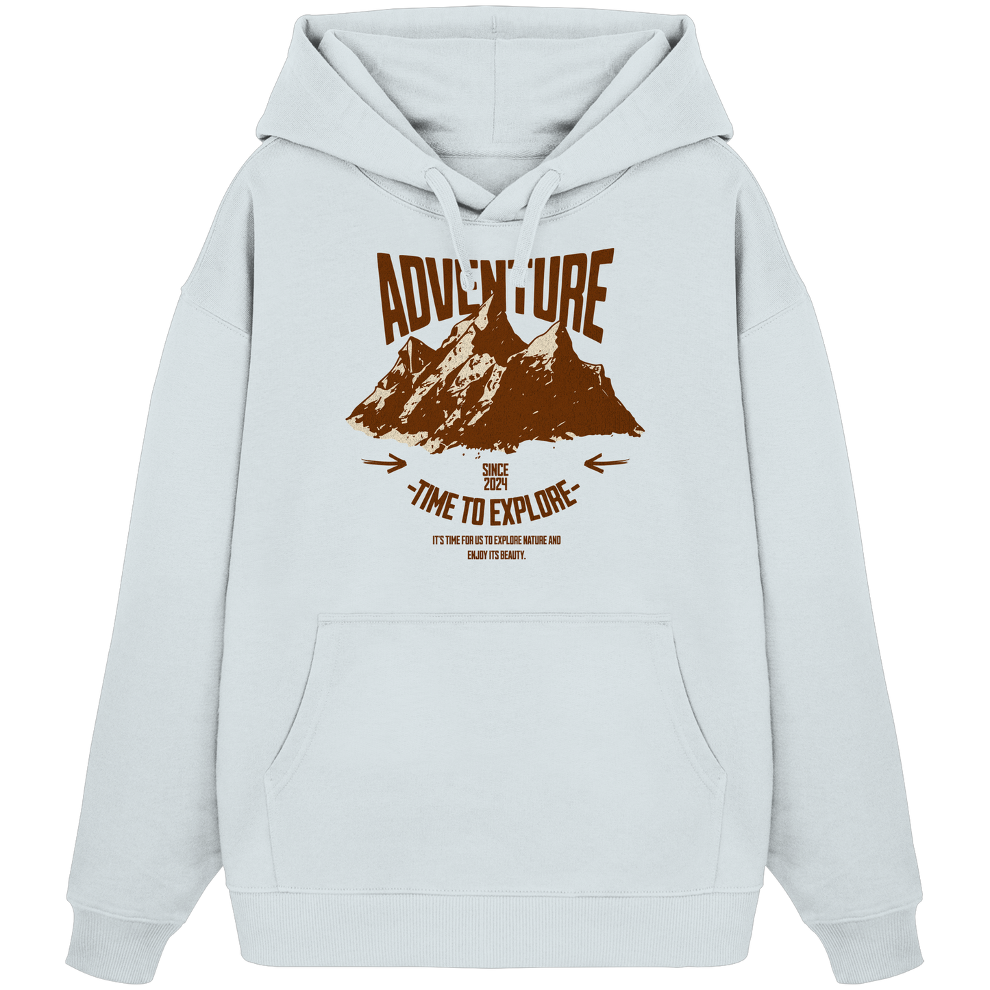 Oversized Organic Hoodie - Evoluz