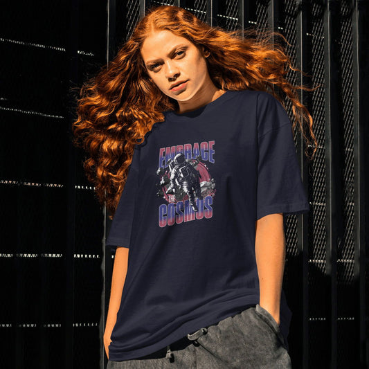 Oversize T-Shirt für Damen aus Bio-Baumwolle - Evoluz